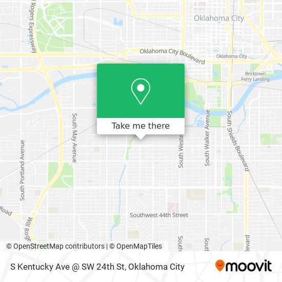 Mapa de S Kentucky Ave @ SW 24th St