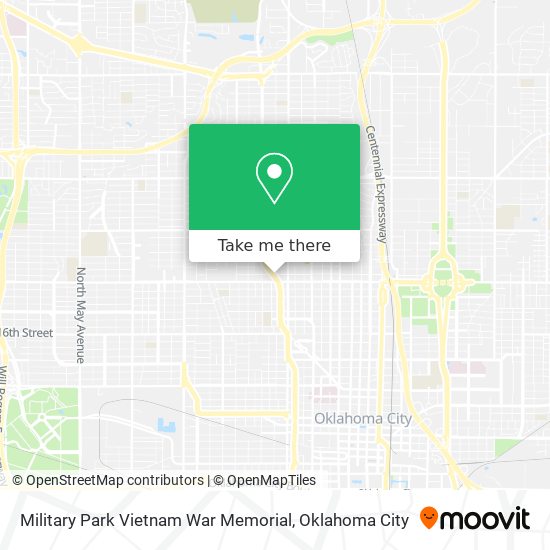 Military Park Vietnam War Memorial map