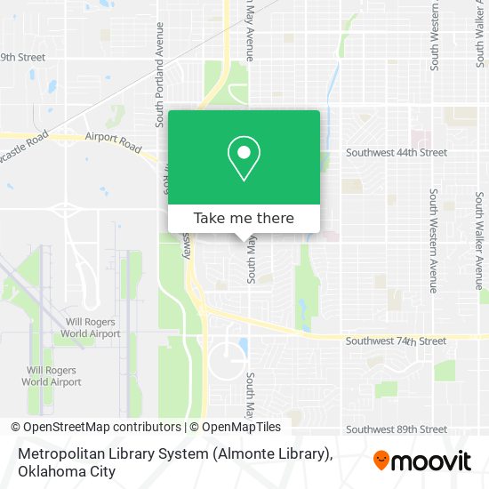 Mapa de Metropolitan Library System (Almonte Library)