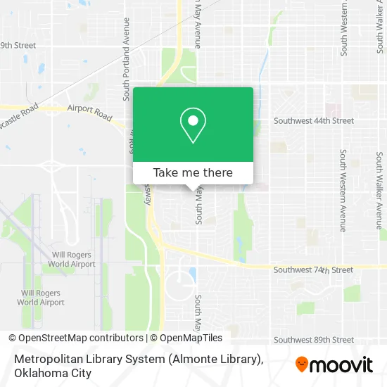 Metropolitan Library System (Almonte Library) map