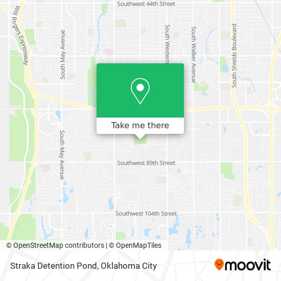 Mapa de Straka Detention Pond