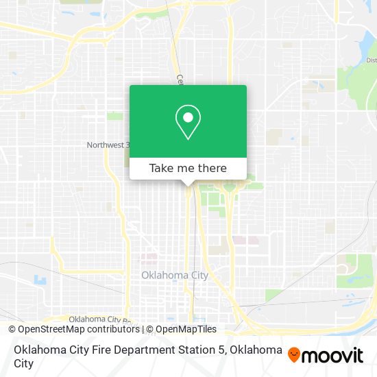 Mapa de Oklahoma City Fire Department Station 5