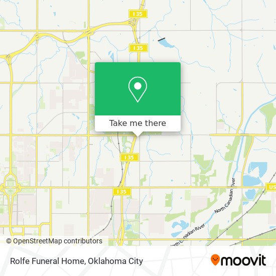 Rolfe Funeral Home map