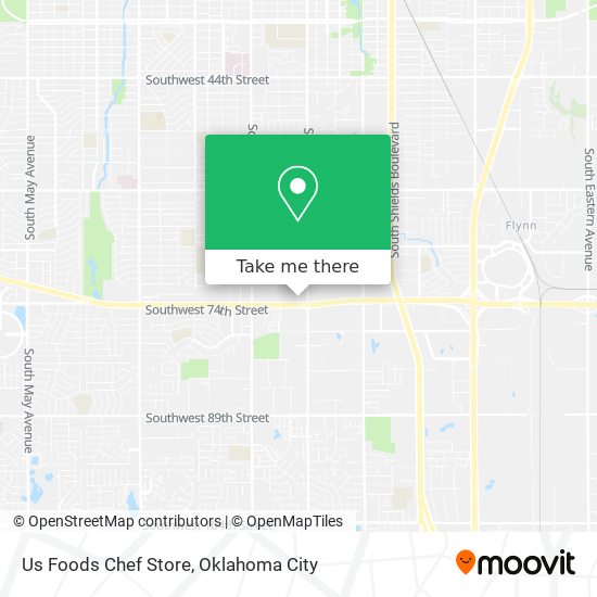 Us Foods Chef Store map