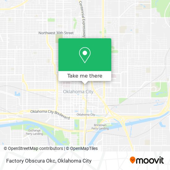 Factory Obscura Okc map
