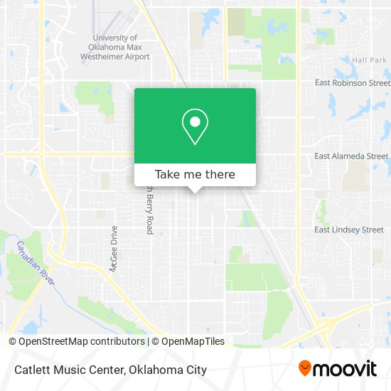 Catlett Music Center map