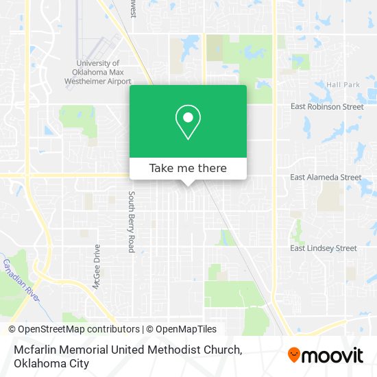 Mcfarlin Memorial United Methodist Church map
