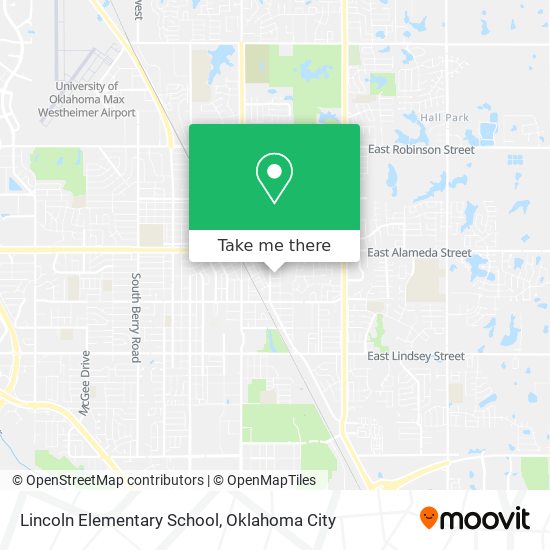 Mapa de Lincoln Elementary School