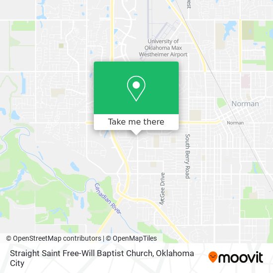Mapa de Straight Saint Free-Will Baptist Church