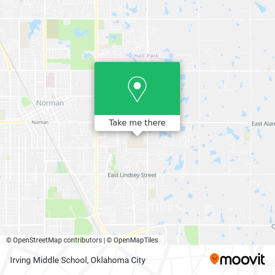 Irving Middle School map