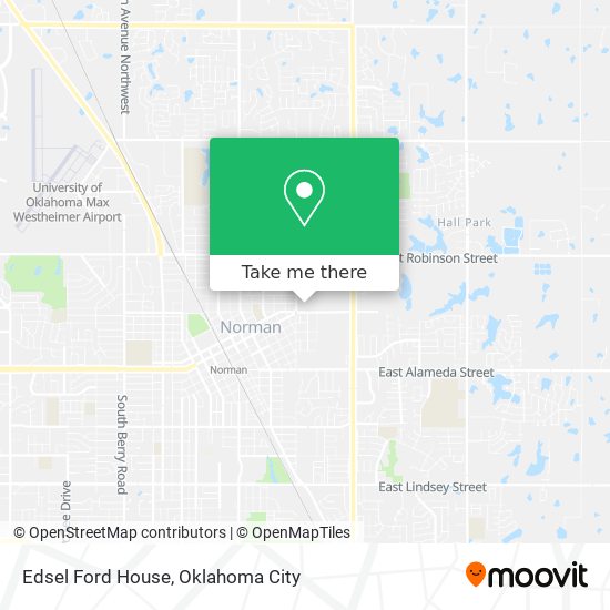Edsel Ford House map