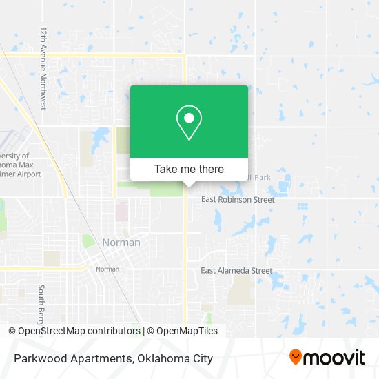 Parkwood Apartments map