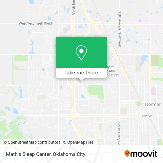 Mathis Sleep Center map