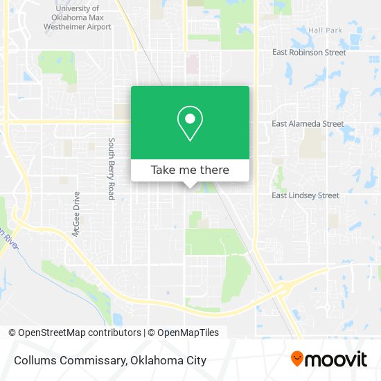 Mapa de Collums Commissary