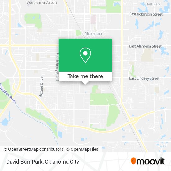 David Burr Park map