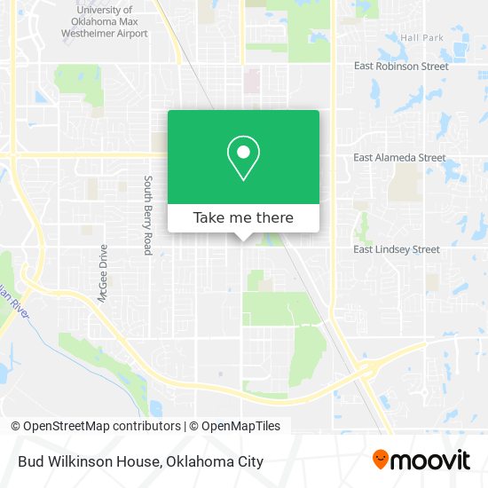 Mapa de Bud Wilkinson House