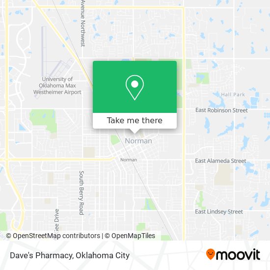 Dave's Pharmacy map