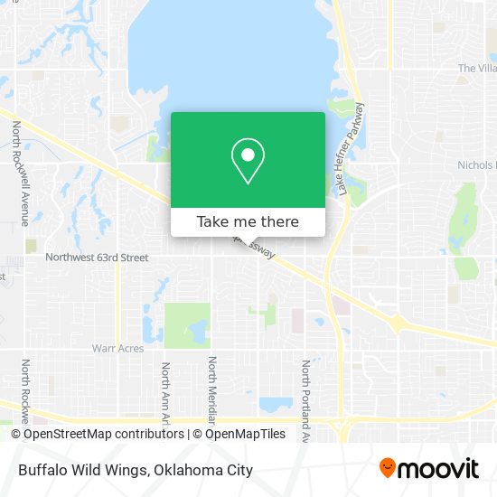 Mapa de Buffalo Wild Wings