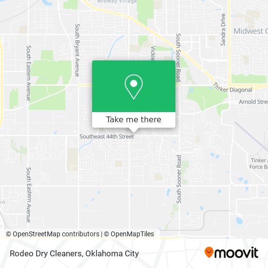 Rodeo Dry Cleaners map