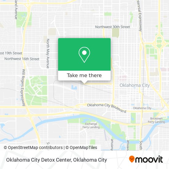 Oklahoma City Detox Center map