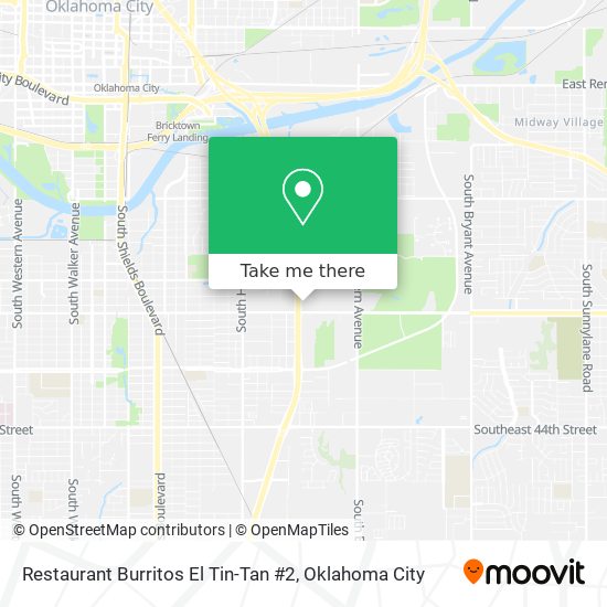 Mapa de Restaurant Burritos El Tin-Tan #2