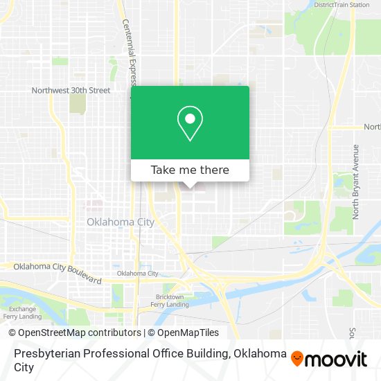 Presbyterian Professional Office Building map