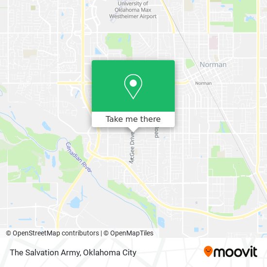 The Salvation Army map