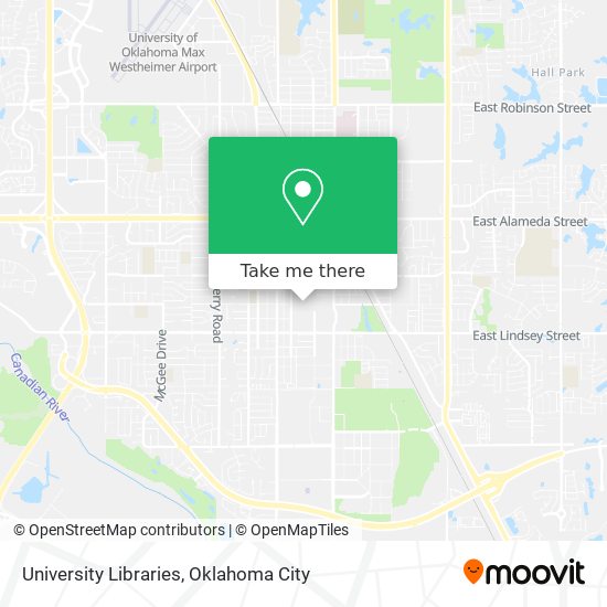 Mapa de University Libraries