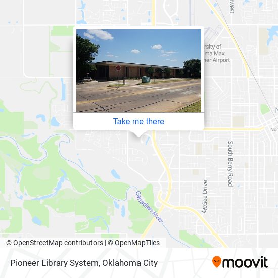 Pioneer Library System map