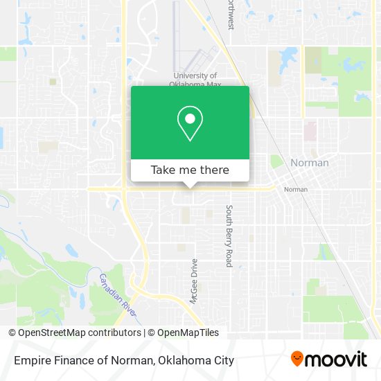 Empire Finance of Norman map