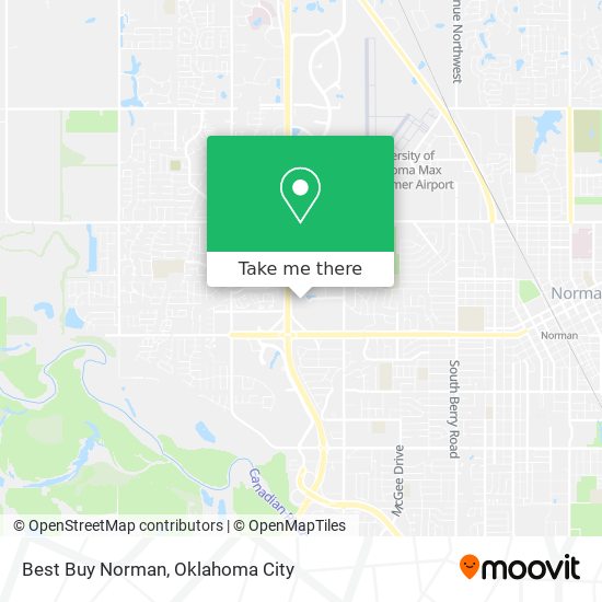 Best Buy Norman map