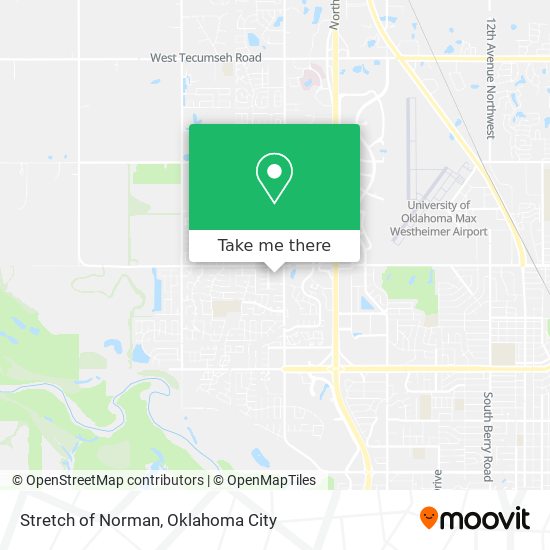 Stretch of Norman map