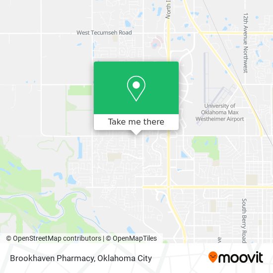 Mapa de Brookhaven Pharmacy