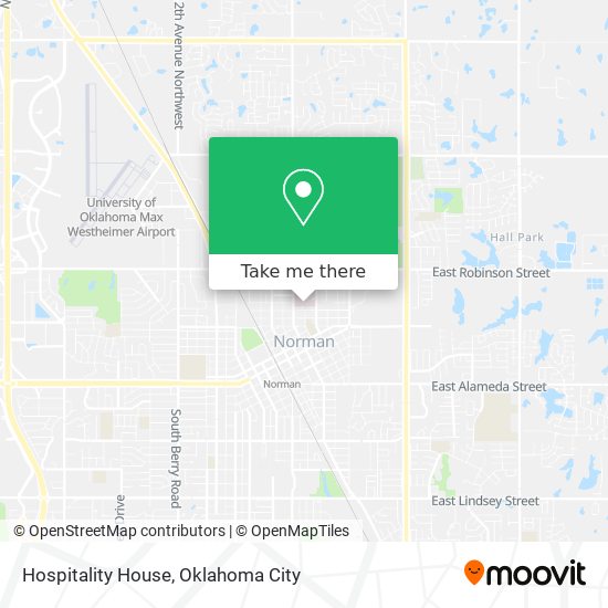 Hospitality House map