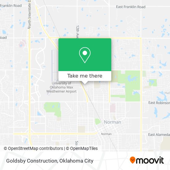 Mapa de Goldsby Construction