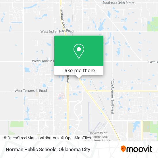 Mapa de Norman Public Schools