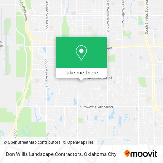Mapa de Don Willis Landscape Contractors