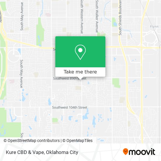 Mapa de Kure CBD & Vape