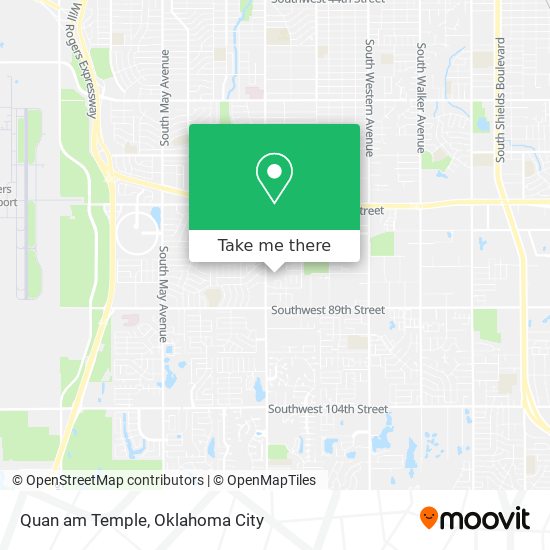 Mapa de Quan am Temple