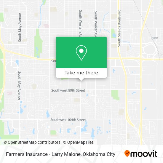 Mapa de Farmers Insurance - Larry Malone
