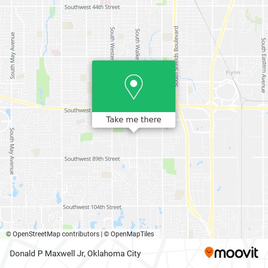 Mapa de Donald P Maxwell Jr