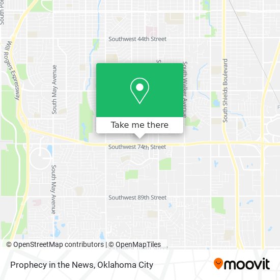 Prophecy in the News map