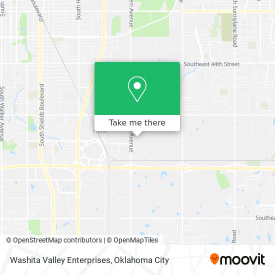 Mapa de Washita Valley Enterprises