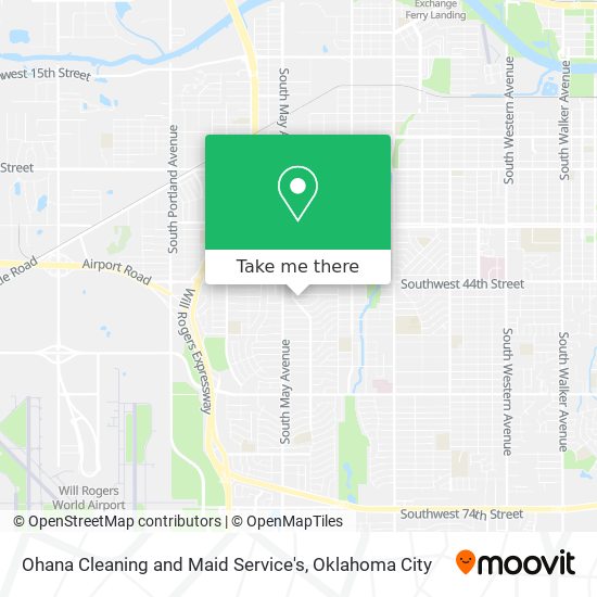 Ohana Cleaning and Maid Service's map