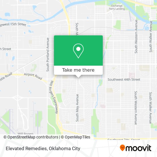 Elevated Remedies map