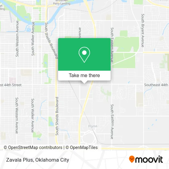 Zavala Plus map