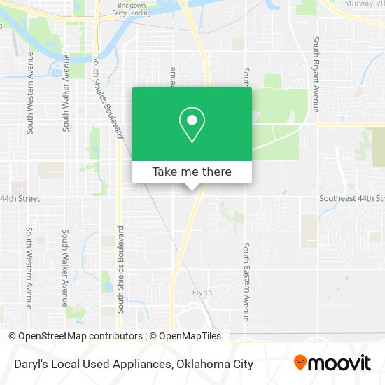 Mapa de Daryl's Local Used Appliances