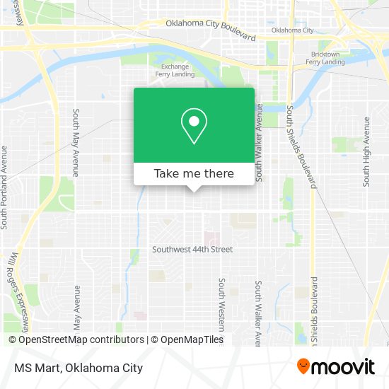 MS Mart map