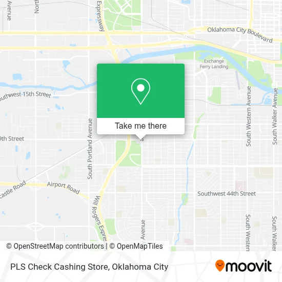 PLS Check Cashing Store map