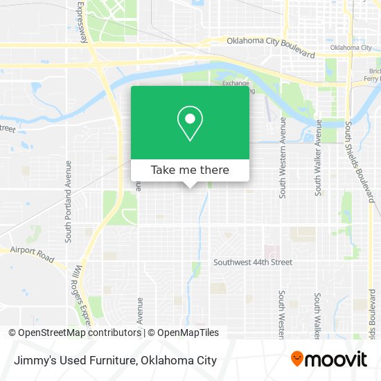 Mapa de Jimmy's Used Furniture